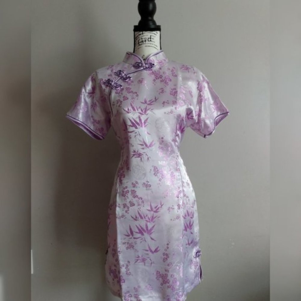 Cheongsam Chinese Modern Vintage Fitted Dress